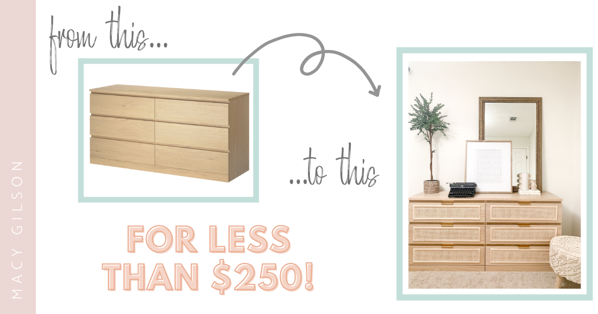 Ikea sale dresser oak